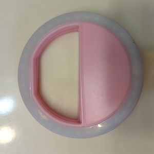 Clip on ring light ftphone